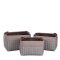 KidsDepot Set Opbergmanden Enno Grijs KidsDepot Set Opbergmanden Enno Grijs