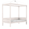 LIFETIME Original Eenpersoonshemelbed met Deluxe Lattenbodem Whitewash