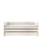 LIFETIME Original Kajuitbed met Logeerbed en Bedlade met Deluxe Lattenbodem Whitewash