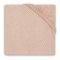 Jollein Hoeslaken Boxmatras 75 x 95 cm Snake Pale Pink Jollein Hoeslaken Boxmatras 75 x 95 cm Snake Pale Pink