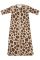 Meyco Winterslaapzak Panter Camel gevoerd en met afritsbare mouw 90 cm Meyco Winterslaapzak Panter Camel gevoerd en met afritsbare mouw 90 cm