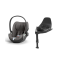 Cybex Autostoel Groep 0 Cloud T I Size Mirage Grey Dark Grey + Cybex Draaibare Base T Black