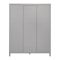 Quax Kledingkast 3 Deurs Stripes Griffin Grey Quax Kledingkast 3 Deurs Stripes Griffin Grey