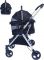 HIPET Hondenbuggy Snow Zwart