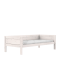 LIFETIME Original Eenpersoonsbed met Deluxe Lattenbodem Whitewash 90x200 cm