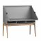 Leander Luna Bureau / Boekenkast Grey Oak Leander Luna Bureau / Boekenkast Grey Oak