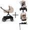 Nuna Kinderwagen 3 in 1 DEMI™ next Biscotti + Autostoel PIPA™ next + Nuna ISOFIX base