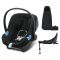 Cybex Autostoel Aton B I Size Volcano Black + Cybex Base M + Cybex Voetenzak Snøgga Mini