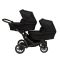 Born Lucky Tweeling Kinderwagen Booster Zwart 