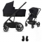 Cybex Kinderwagen 2 In 1 Balios S Lux Deep Black Frame Black + Accessoires