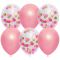Ballonnen Mix Princess Pink 30 cm 6 Stuks 