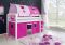 Halfhoogslaper Alex Met Speeltent + Dubbele Tunnel + Tasje Hearts Roze