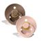 Bibs Fopspeen Dark Oak/Blush Bibs Fopspeen Dark Oak/Blush