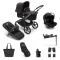 Bugaboo Kinderwagen 3 In 1 Fox 5 Compleet Graphite Midnight Black + Accessoires