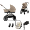 Cybex Gazelle S Kinderwagen 3 In 1 Taupe Almond Beige + Isofix Base