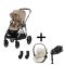 Cybex Kinderwagen Gazelle S Taupe Almond Beige Met Cybex Autostoel Cloud G + Isofix Base