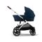 Cybex Kinderwagen 2 In 1 Gazelle S Silver Ocean Blue Navy Blue