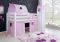Halfhoogslaper Alex Met Speeltent En Toren + Tunnel + Tasje Roze Wit