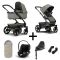 Joolz Kinderwagen 3 In 1 Geo3 Sage Green + Isofix Base + Voetenzak