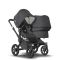 Bugaboo Duo Kinderwagen Donkey3 Black - Mineral Washed Black Bugaboo Duo Kinderwagen Donkey3 Black - Mineral Washed Black