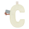 Little Dutch Letter C Ecru