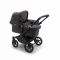 Bugaboo Donkey 5 Mono Kinderwagen 2 In 1 Black Washed Black