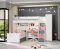 Neo Hoogslaper Met Bed + Bureau Klein + Kast 1 Deurs Pink Neo Hoogslaper Met Bed + Bureau Klein + Kast 1 Deurs Pink