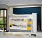 Neo Stapelbed Met Lade + Kast Wit Geel Neo Stapelbed Met Lade + Kast Wit Geel