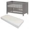 Bebies First Baby Bed Met Matras Nevada 60 x 120 cm Bebies First Baby Bed Met Matras Nevada 60 x 120 cm