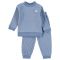 Feetje Baby Pyjama Wafel Blauw Melange Feetje Baby Pyjama Wafel Blauw Melange