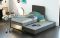 Tienerbed Met Bedlade Nova Black 90 x 200 cm Tienerbed Met Bedlade Nova Black 90 x 200 cm