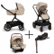 Nuna Kinderwagen 3 in 1 DEMI™ next Biscotti + Autostoel PIPA™ next + Nuna Base CURV