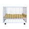 Cabino Babybox Met In Hoogte Verstelbare Bodem Wit Cabino Babybox Met In Hoogte Verstelbare Bodem Wit