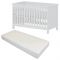 Cabino Baby Bed Met Matras Texas 60 x 120 cm Cabino Baby Bed Met Matras Texas 60 x 120 cm