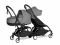 Babyzen Duo Kinderwagen YOYO Connect Black/Grey Babyzen Duo Kinderwagen YOYO Connect Black/Grey
