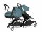 Babyzen Duo Kinderwagen YOYO Connect White/Aqua Babyzen Duo Kinderwagen YOYO Connect White/Aqua