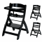 Born Lucky Kinderstoel Hout Zwart
