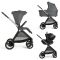 Chicco 3 In 1 Kinderwagen Bellagio Met Adaptors Black Satin