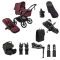Bugaboo Kinderwagen Fox 5 Renew Ultieme Newborn Bundel Complete Black | Dark Cherry