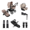 Bugaboo Kinderwagen Fox 5 Renew 3 in 1 Bundel Complete Black | Desert Taupe Melange