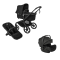 Bugaboo Kinderwagen 3 in 1 Fox 5 Renew Complete Black | Heritage Black + Bugaboo Autostoel Otter by Nuna Groep 0