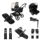 Bugaboo Kinderwagen Fox 5 Renew 3 in 1 Bundel Complete Black | Heritage Black Misty White