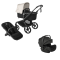 Bugaboo Kinderwagen 3 in 1 Fox 5 Renew Complete Black | Heritage Black Misty White + Bugaboo Autostoel Otter by Nuna Groep 0