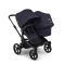 Bugaboo Donkey 6 Duo Kinderwagen Black | Deep Indigo