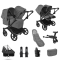 Bugaboo Donkey 6 Duo Essential Bundle Black | Moon Grey