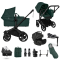 Bugaboo Donkey 6 Single Ultimate Newborn Bundle Black | Fern Green
