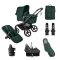 Bugaboo Kinderwagen Fox 5 Renew Essentiële Bundel Complete Black | Fern Green