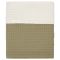 Koeka Wiegdeken Cotton Fleece Wafel Amsterdam Moss 100x75