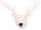 Kidsdepot Zoo Dierenkop Raindeer White
