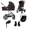 Cybex Kinderwagen 3 in 1 Balios Lux Set M Chocolate Brown | Brown
